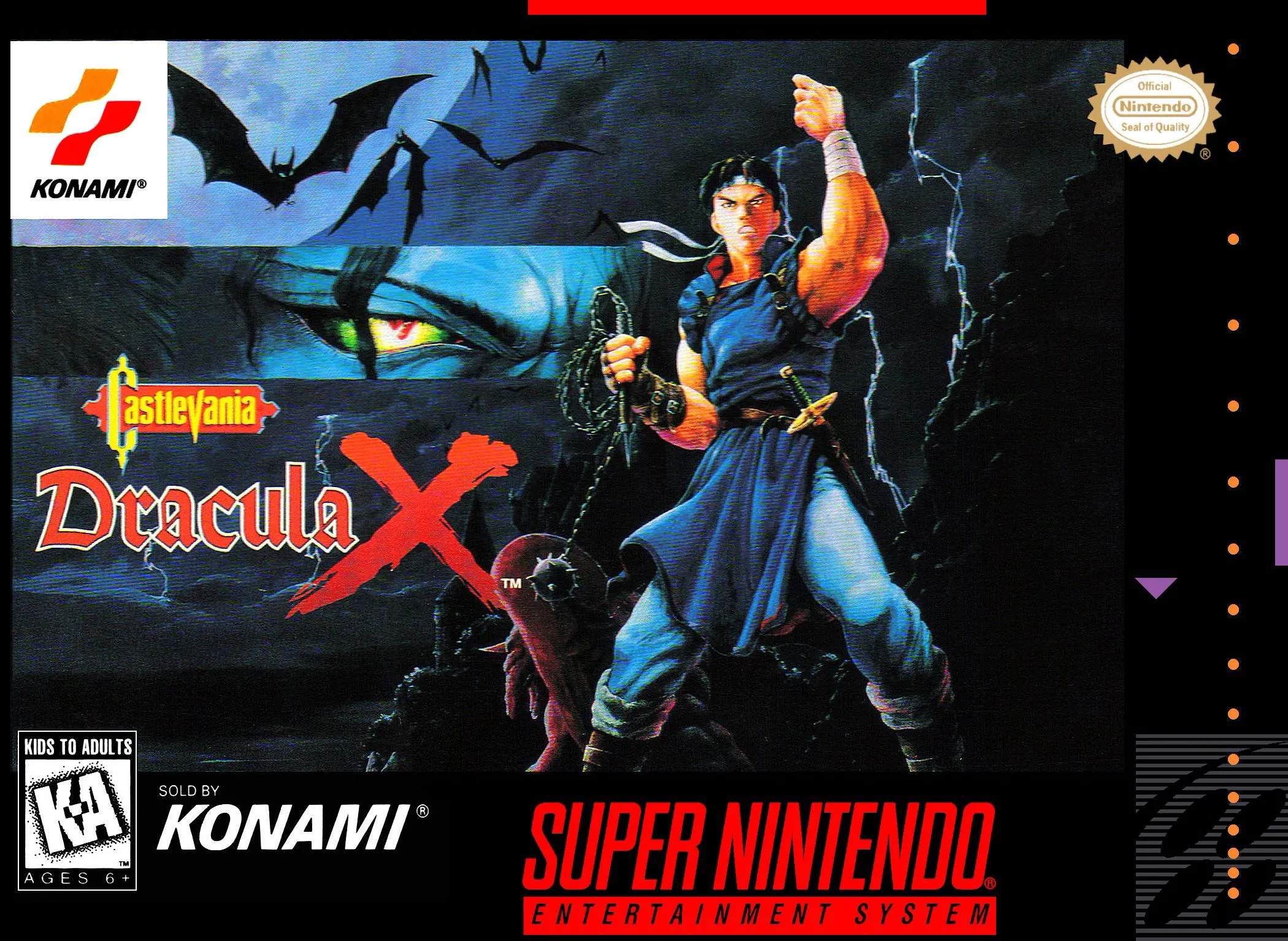 Ảnh bìa Castlevania: Dracula X.
