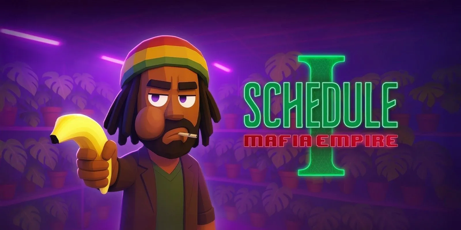 Artwork chính của game SCHEDULE I - MAFIA EMPIRE trên Nintendo eShop, tựa game giả mạo đã đánh lừa tác giả.