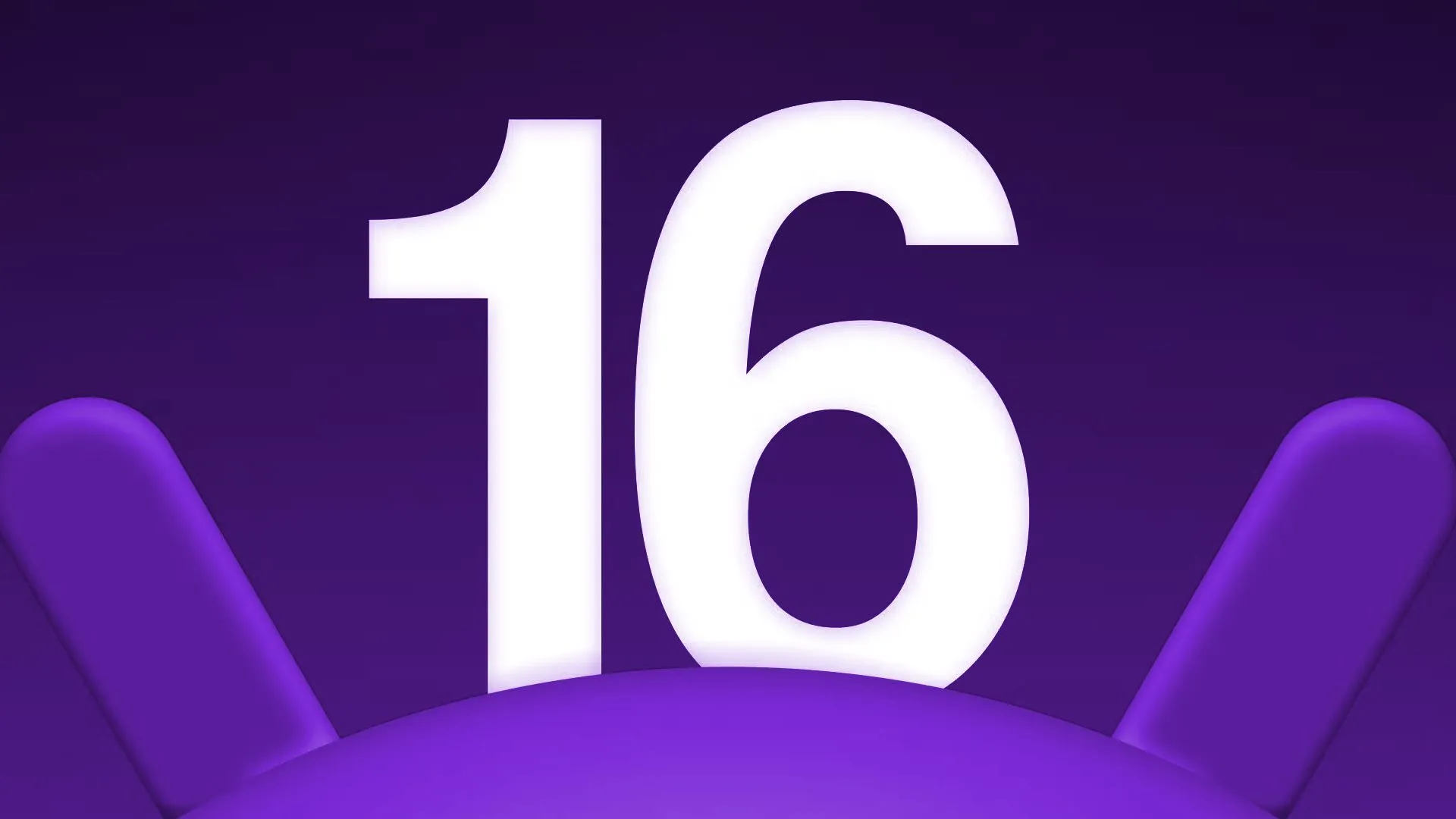 Biểu tượng Android màu tím tượng trưng cho sự phát triển và đổi mới trong hệ điều hành Android 16