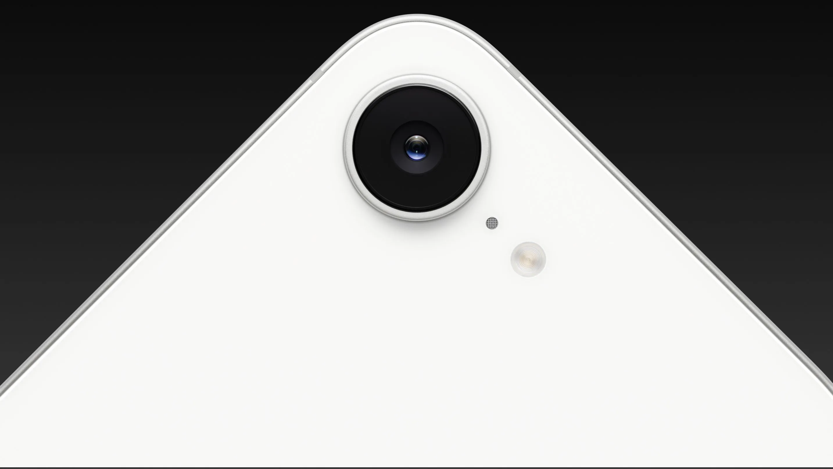 Cận cảnh cụm camera sau của Apple iPhone 16e.