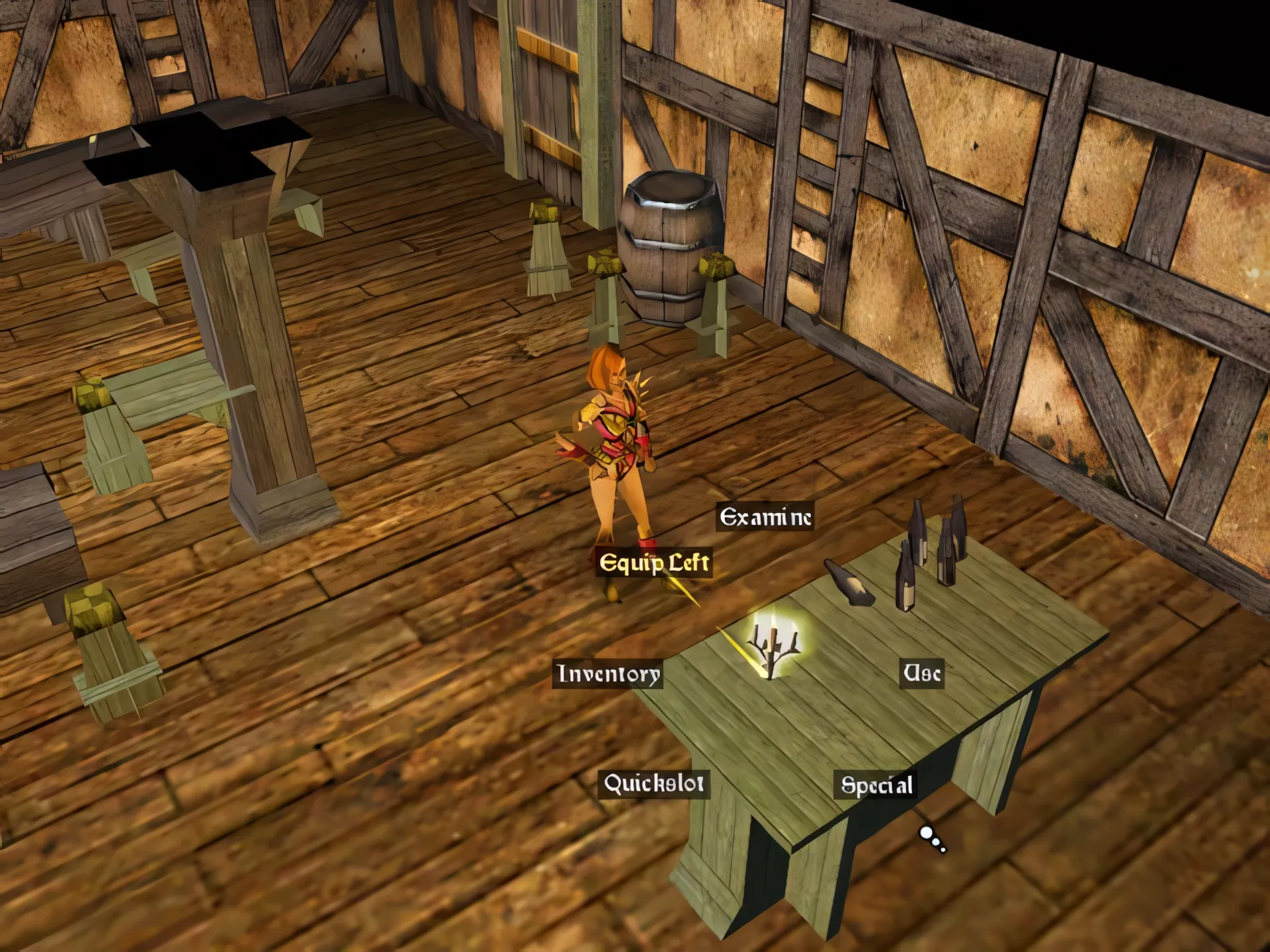 Cảnh chiến đấu nhóm trong Neverwinter Nights Enhanced Edition trên Mac.