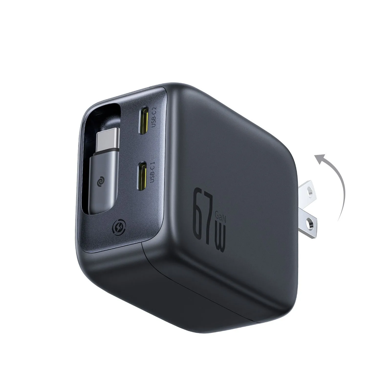 Củ sạc nhanh Baseus EnerCore CJ11 67W với cáp USB-C rút gọn tiện lợi