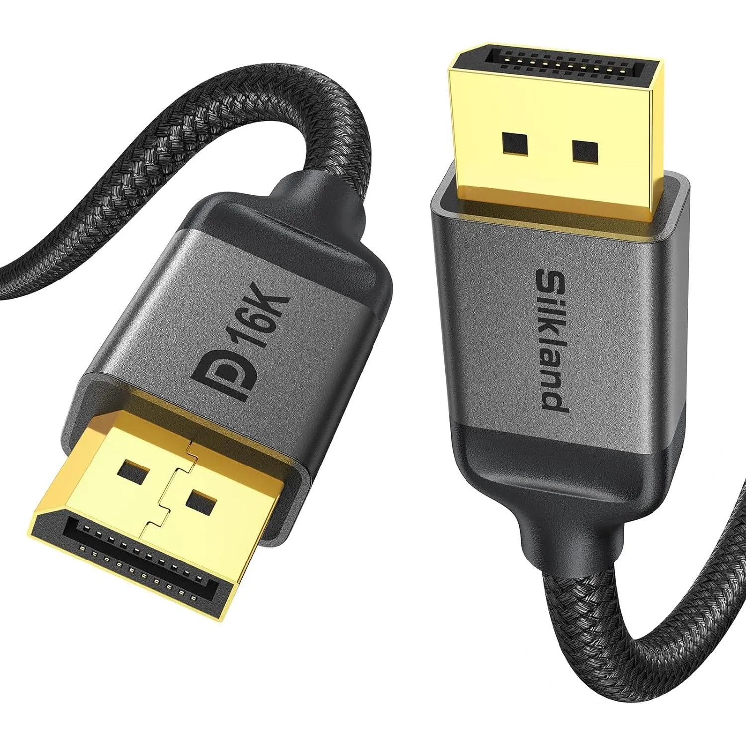 Đầu nối cáp DisplayPort Silkland cho màn hình độ phân giải cao