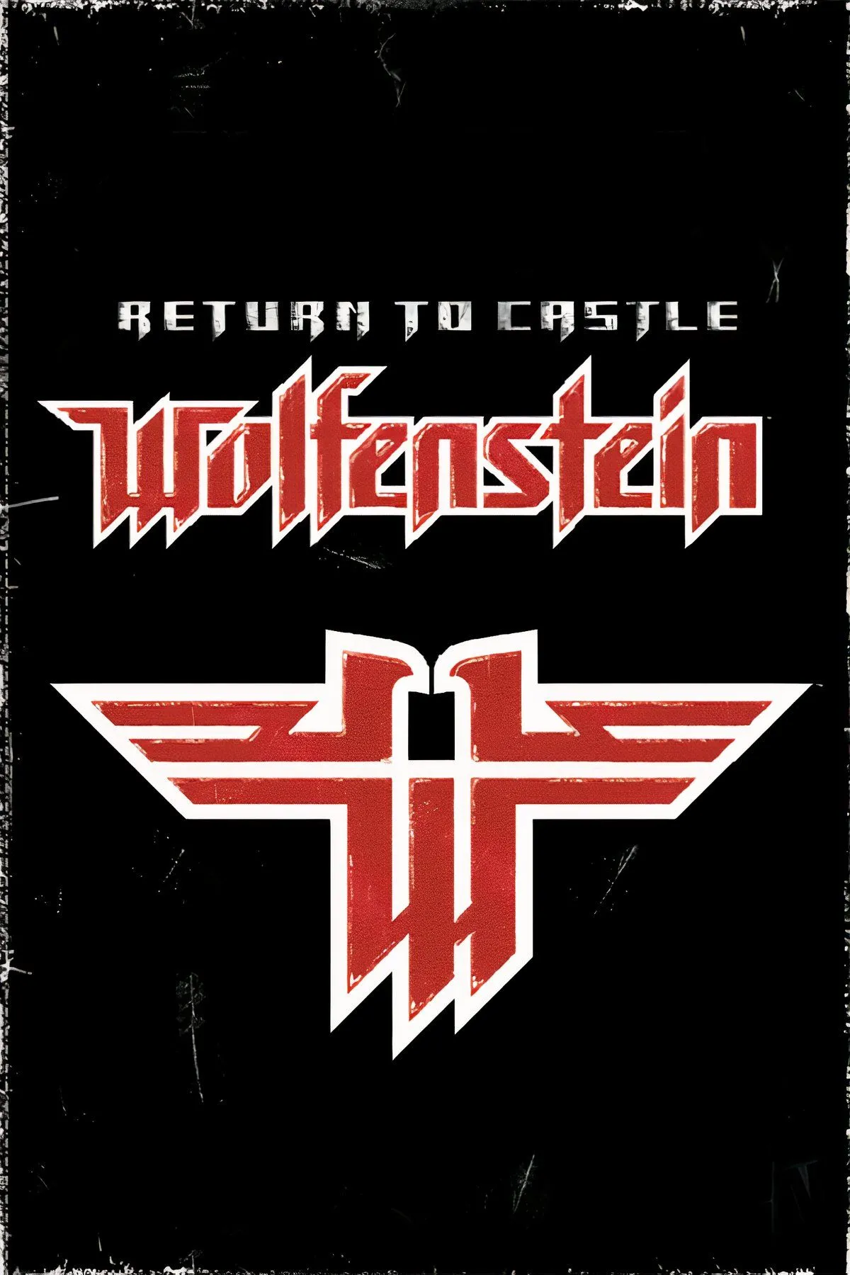 Giao diện Return to Castle Wolfenstein, nhân vật B.J. Blazkowicz chiến đấu.