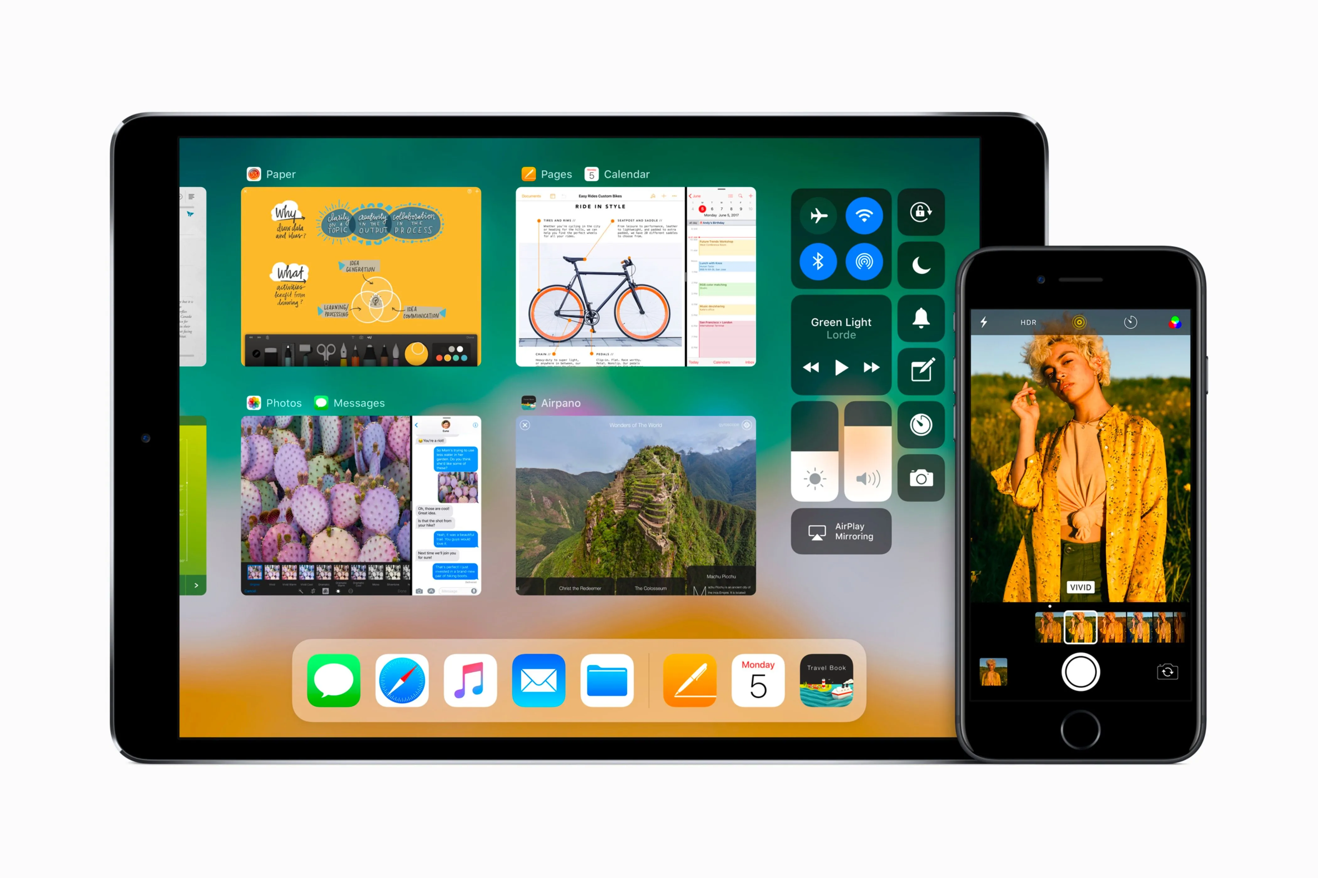 Hệ điều hành iOS 11 trên iPad và iPhone
