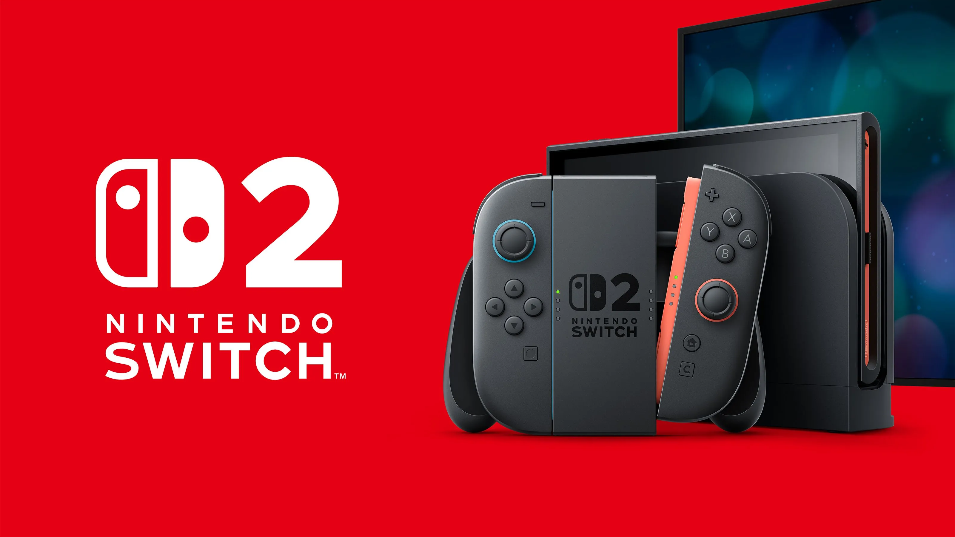 Hình ảnh chính thức của máy chơi game Nintendo Switch 2