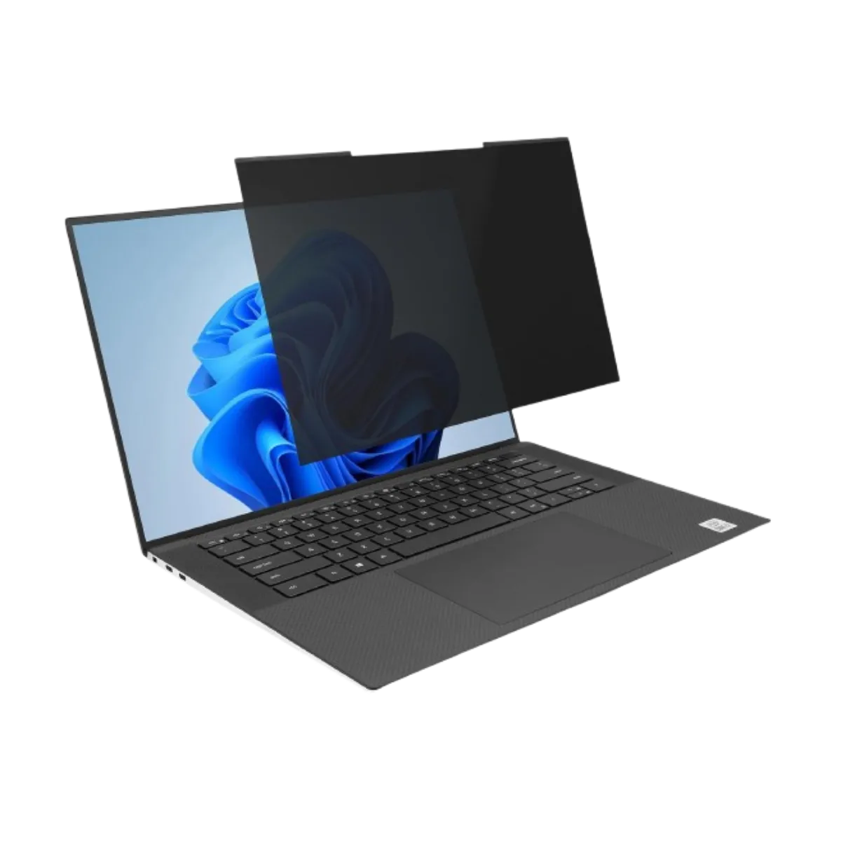 Màn hình bảo mật từ tính Kensington MagPro trên laptop.