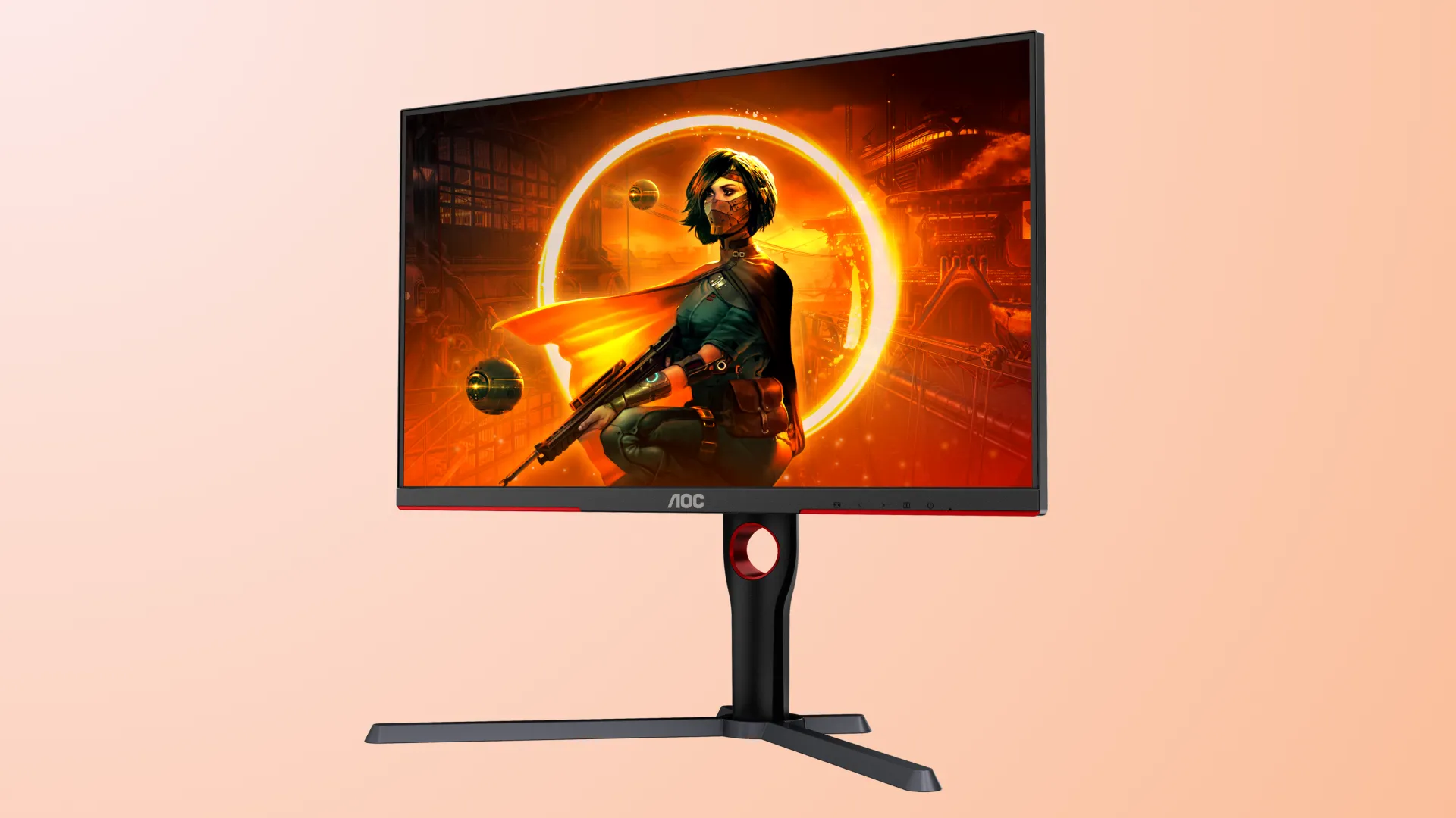 Màn hình gaming AOC Q27G3XMN 27 inch Mini-LED với thiết kế tối giản, là lựa chọn tuyệt vời cho ngân sách hạn chế.
