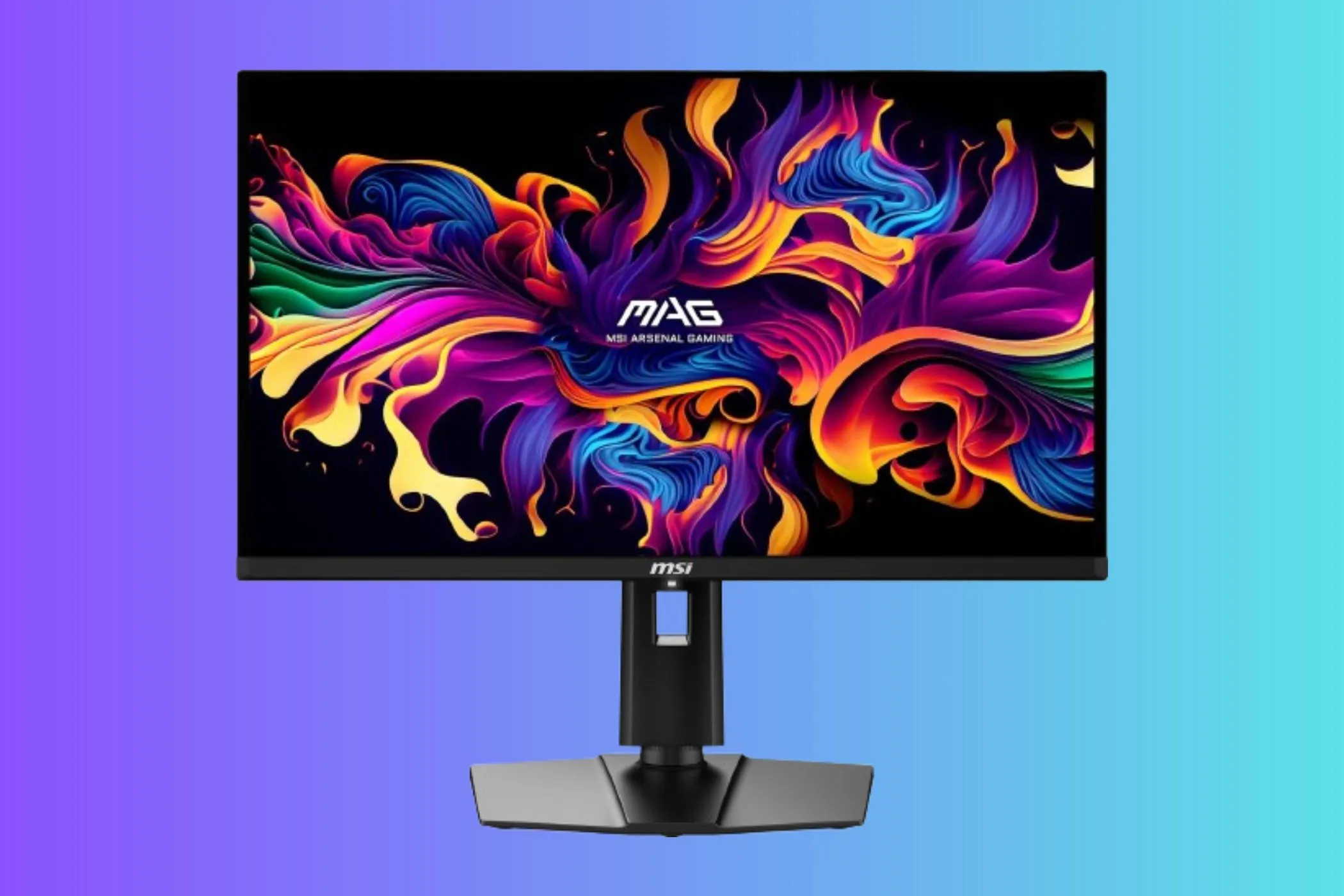 Màn hình gaming MSI MAG 271QPX E2 QD-OLED 27 inch 240Hz, nổi bật với thiết kế hiện đại và hiệu năng chơi game mượt mà.