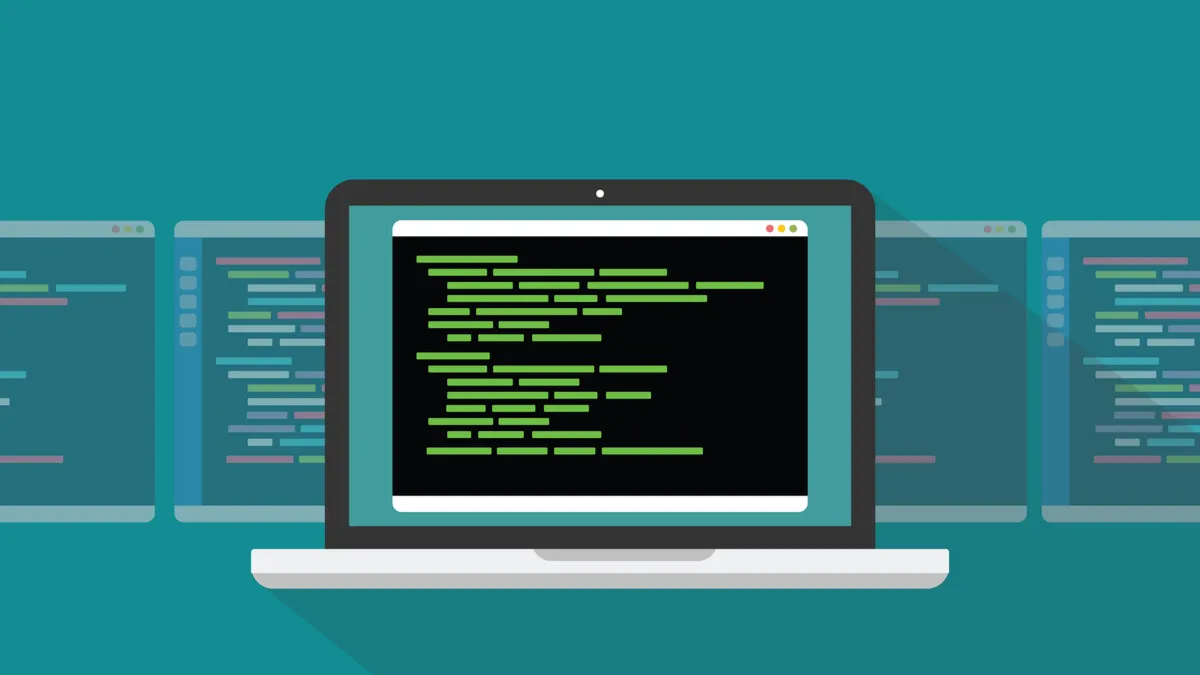Màn hình máy tính xách tay hiển thị giao diện dòng lệnh Linux, biểu trưng cho quá trình khắc phục sự cố và cài đặt hệ thống.