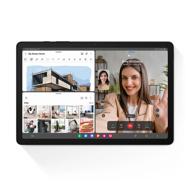 Máy tính bảng Samsung Galaxy Tab A9+ màn hình lớn màu xám