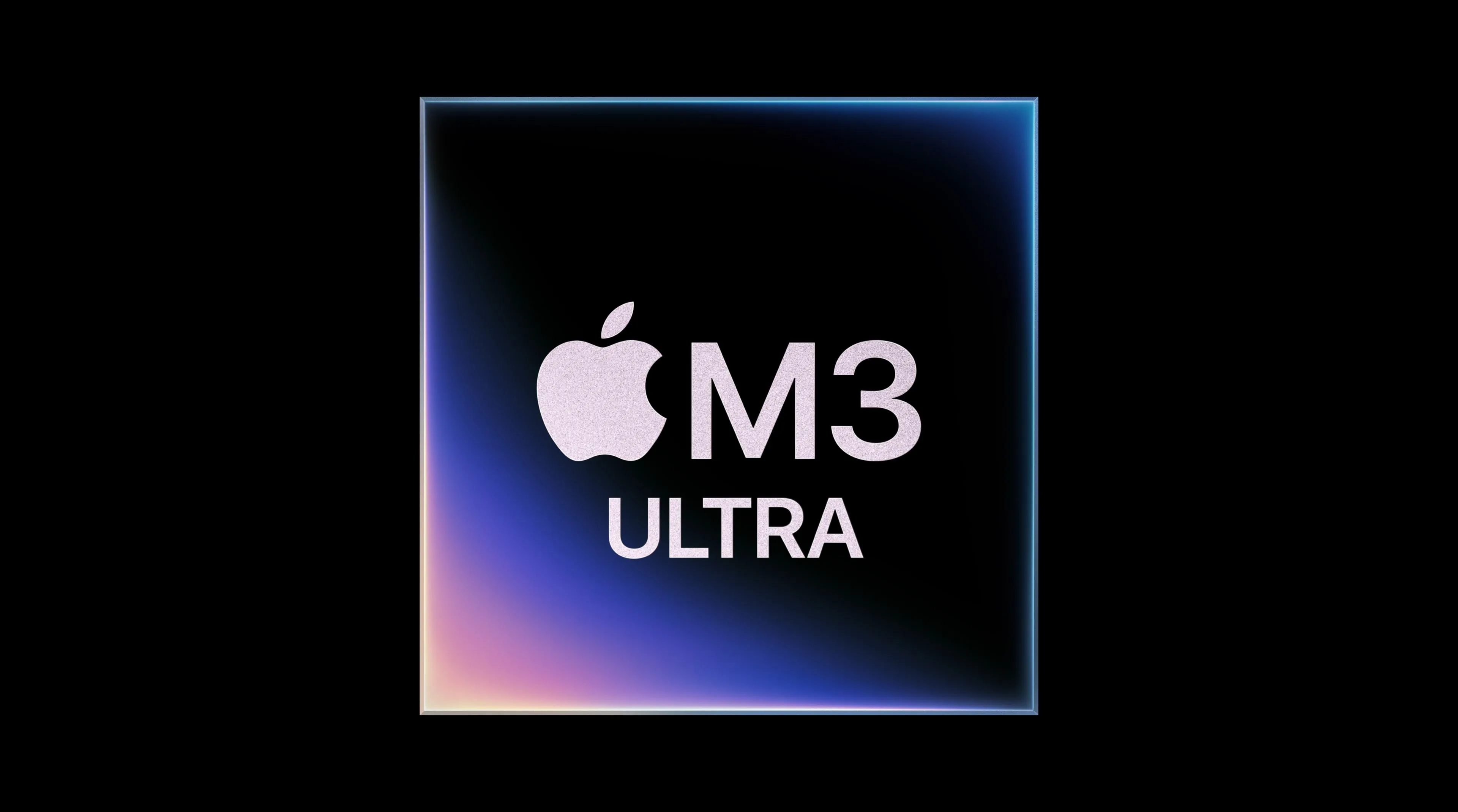 Minh họa chipset Apple M3 Ultra, thể hiện kiến trúc đa chip mạnh mẽ và tiềm năng hiệu năng đồ họa cao cấp