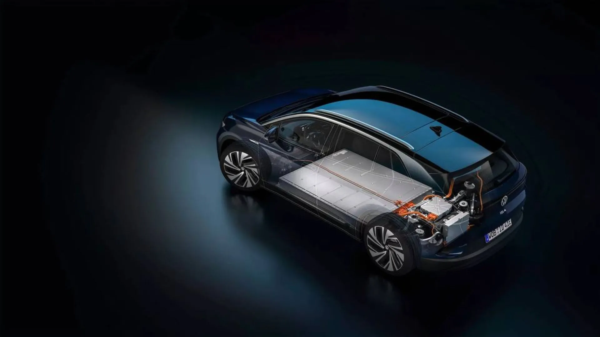 Sơ đồ cấu trúc pin xe điện của Volkswagen Group.