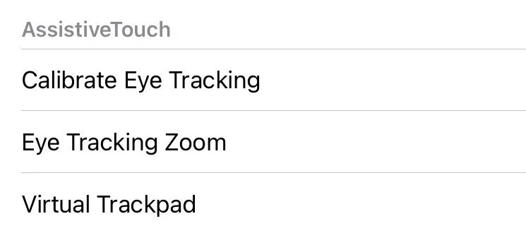 Thêm tùy chọn Virtual Trackpad vào menu AssistiveTouch trên iPad để truy cập nhanh.