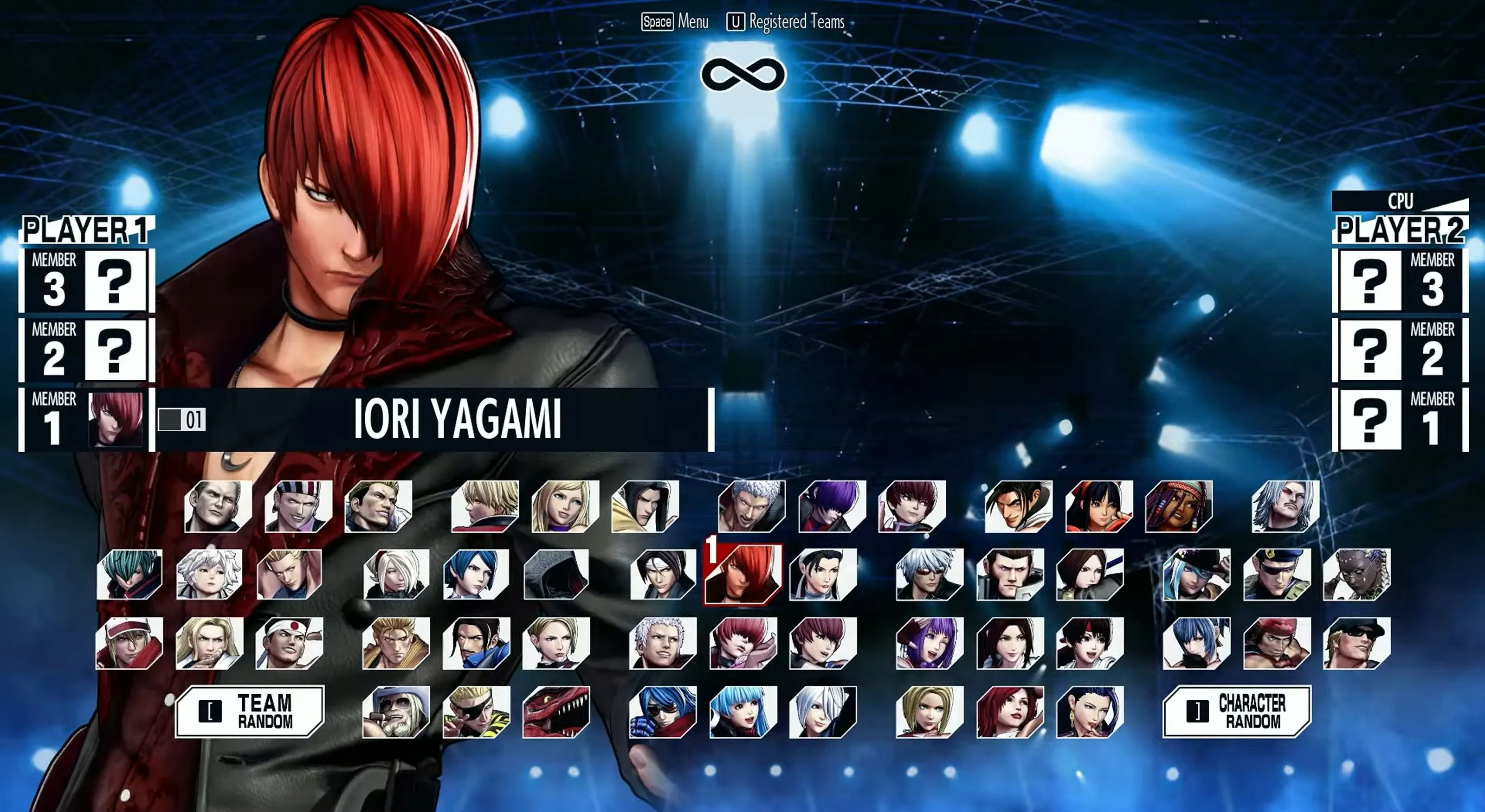 Toàn bộ dàn nhân vật đồ sộ với hơn 50 võ sĩ trong The King of Fighters XV