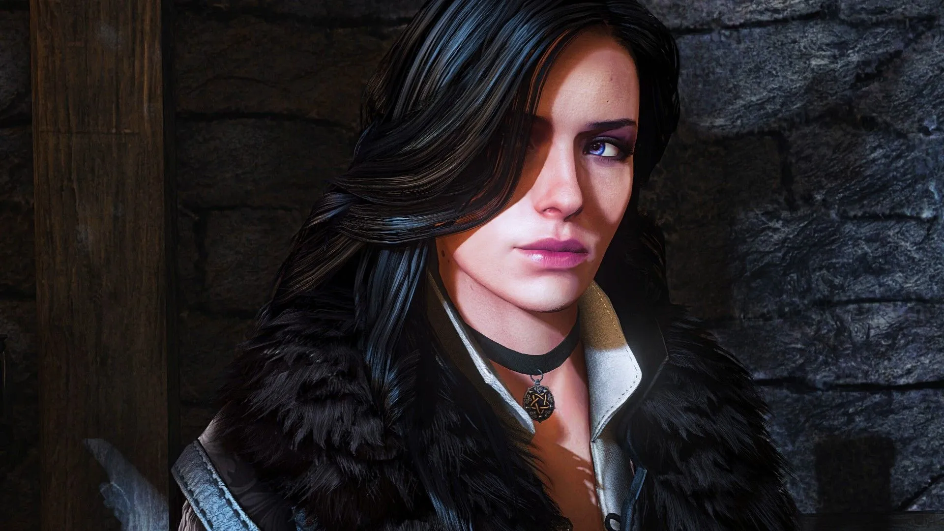 Yennefer of Vengerberg trong Witcher 3 Wild Hunt, một mối tình lãng mạn khó khăn của Geralt.