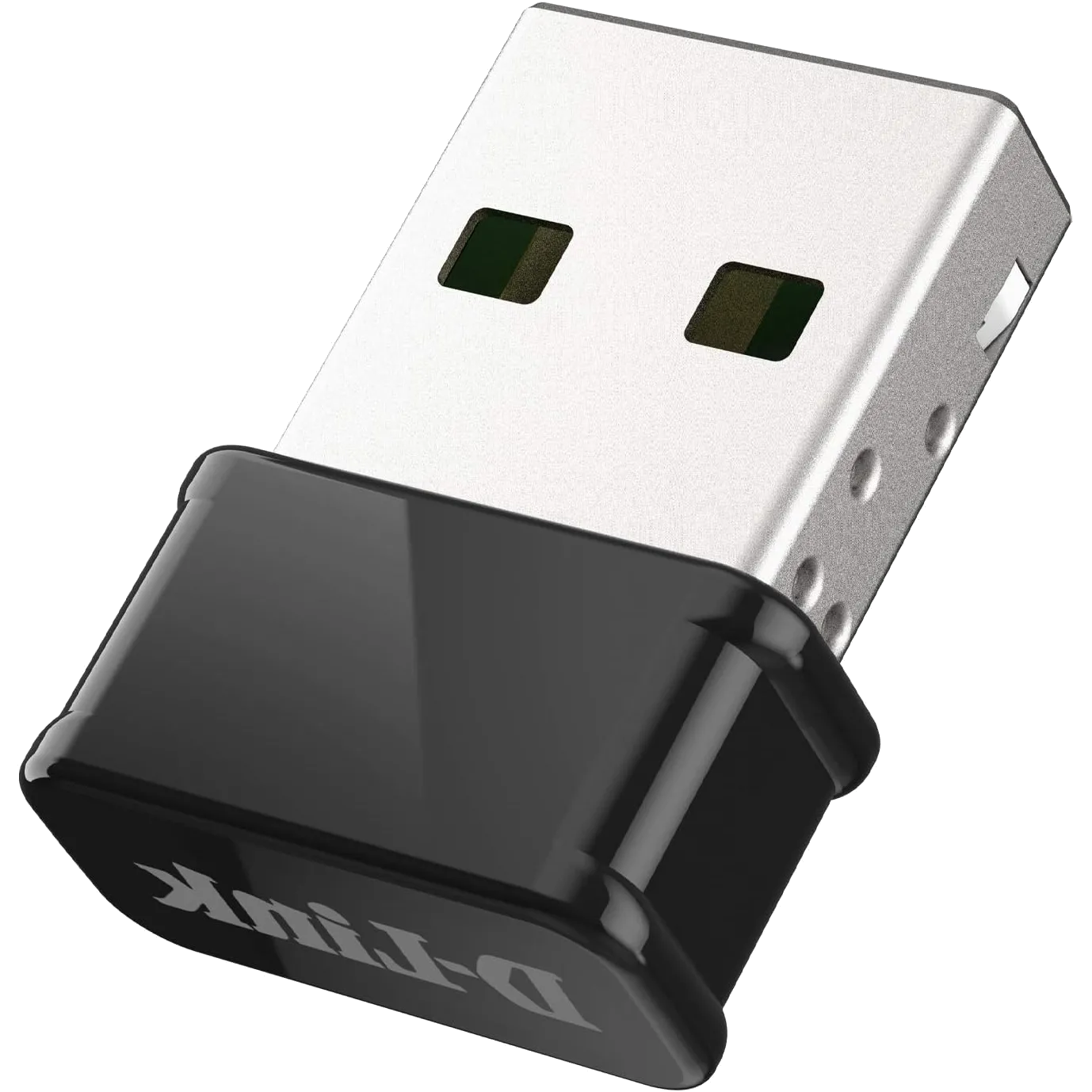 Adapter Wi-Fi USB D-Link DWA-181-US màu đen nhỏ gọn, cắm vào cổng USB