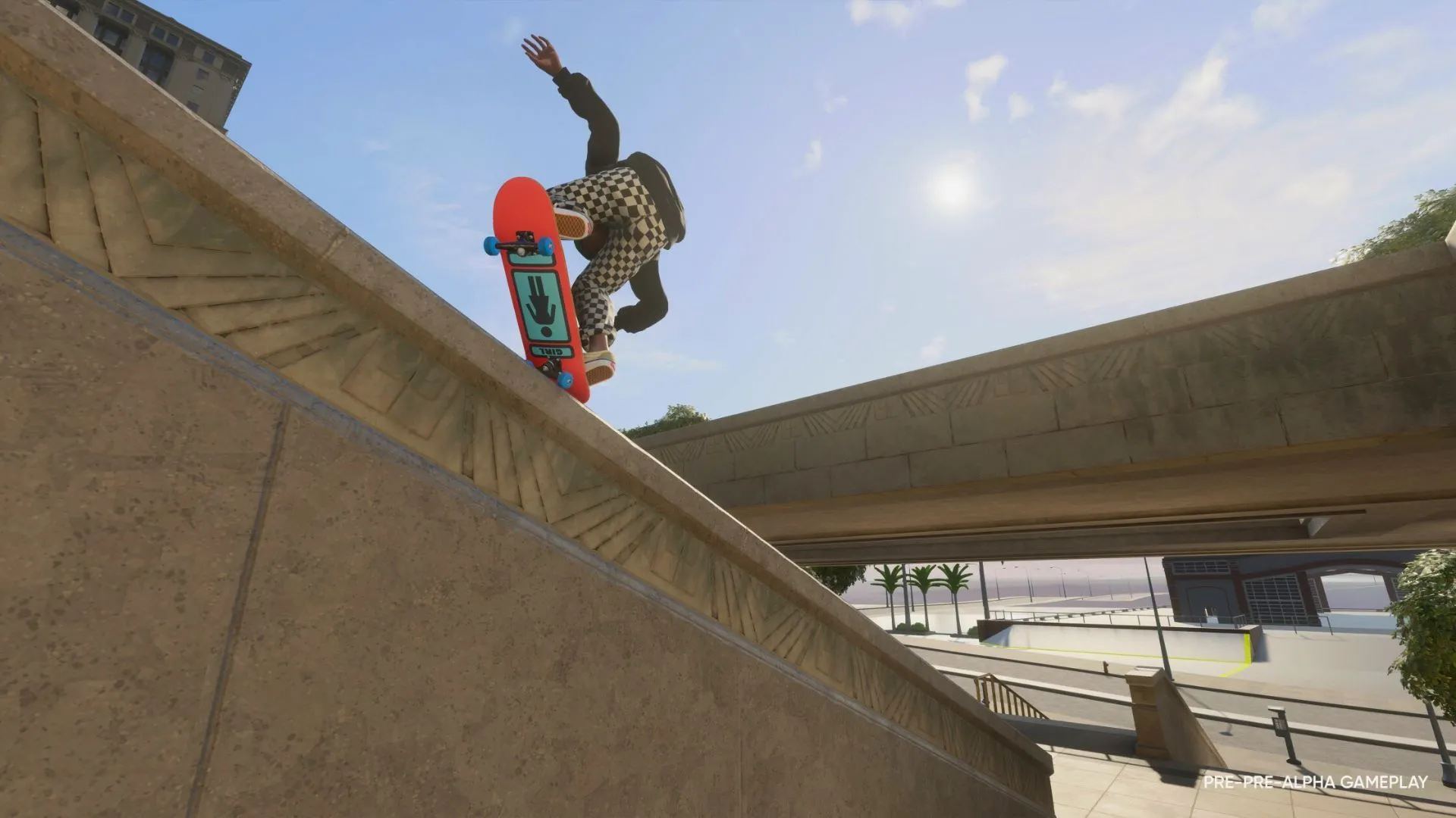 Ảnh chụp màn hình từ phiên bản tái khởi động Skate