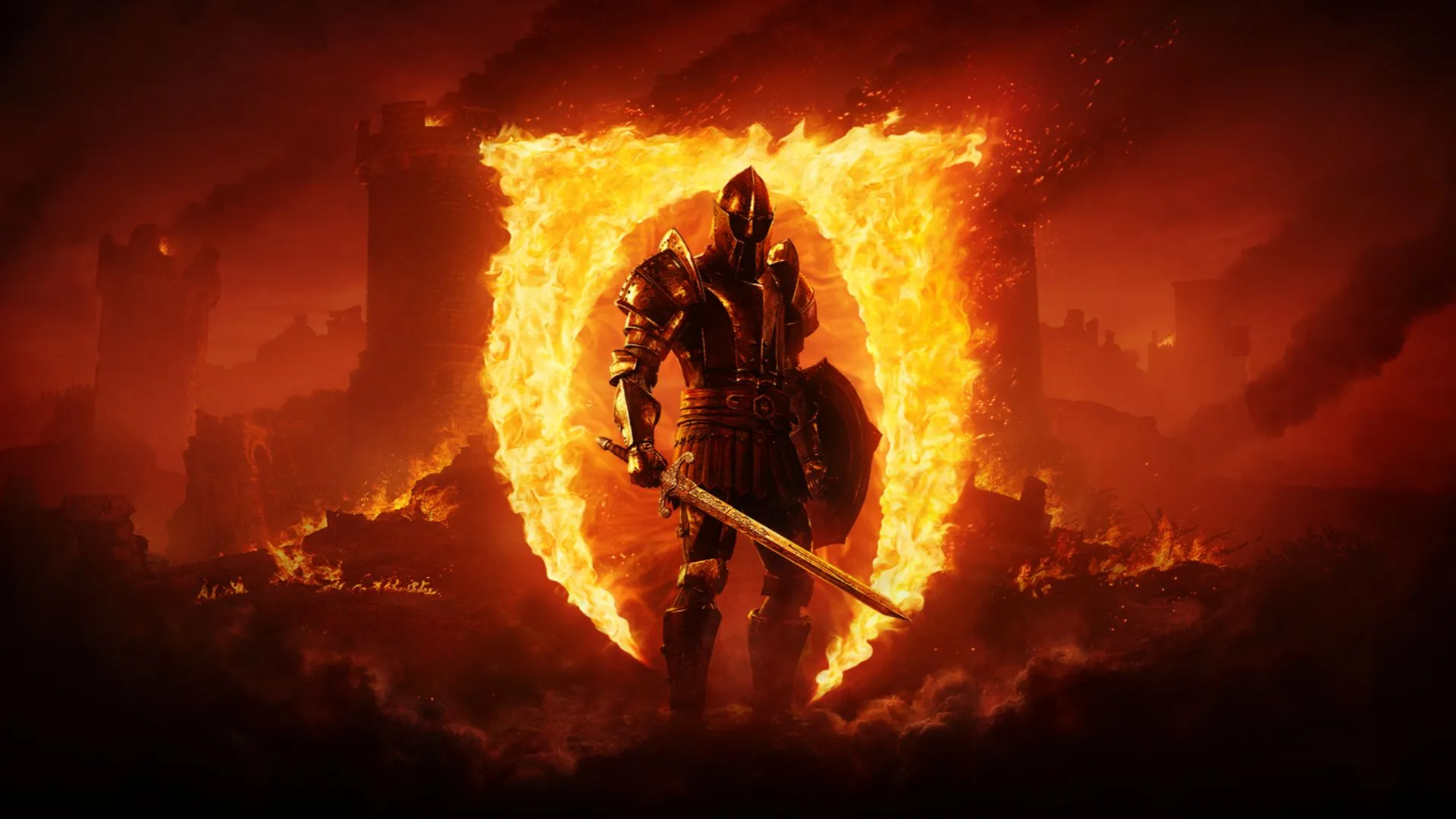 Artwork chính của The Elder Scrolls IV Oblivion Remastered.