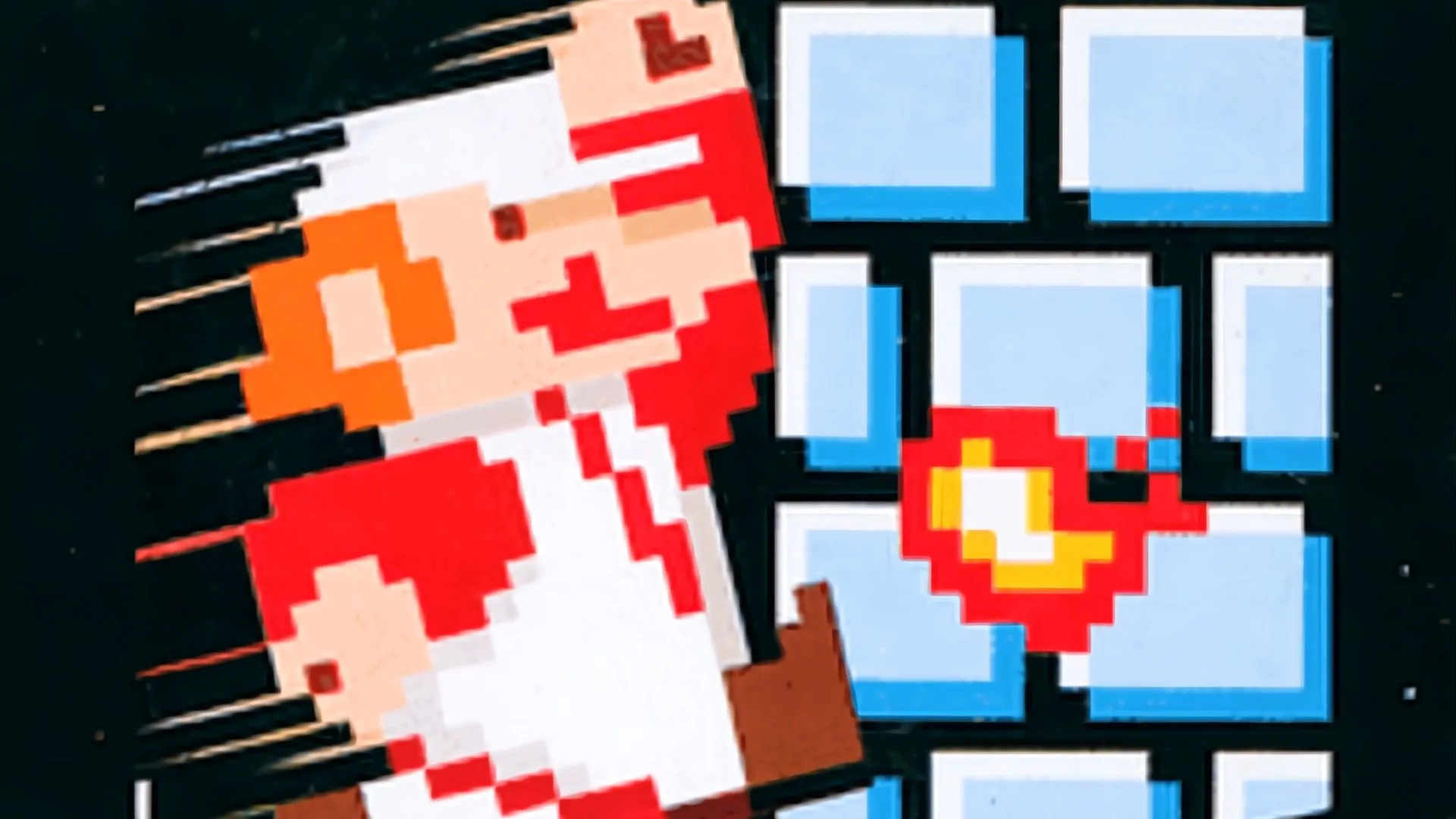 Bìa hộp game Super Mario Bros. gốc, hình ảnh Mario đang nhảy, biểu tượng của một trong những game Nintendo cổ điển vĩ đại nhất