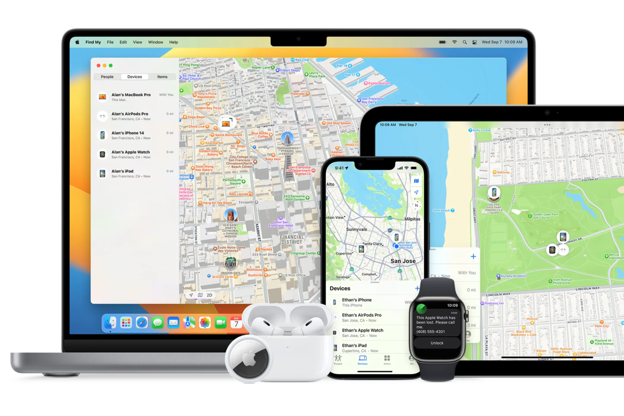 Biểu tượng ứng dụng Find My (Tìm) của Apple trên giao diện iOS