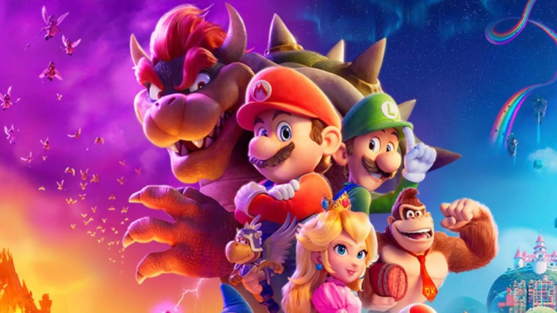 Các nhân vật chính từ phim The Super Mario Bros. Movie, khẳng định sức ảnh hưởng và sự tái sinh liên tục của các biểu tượng game Nintendo