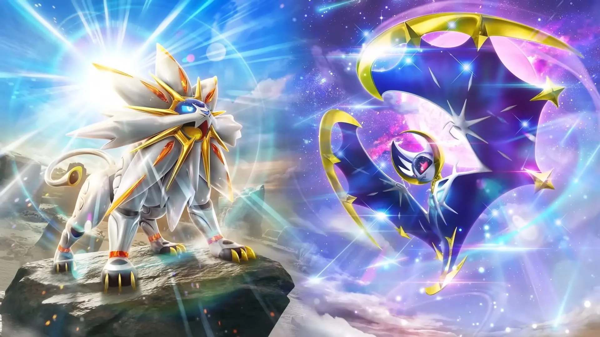 Các Pokémon huyền thoại từ bản Sun &amp; Moon góp mặt trong bản mở rộng Celestial Guardians của Pokémon TCG Pocket.