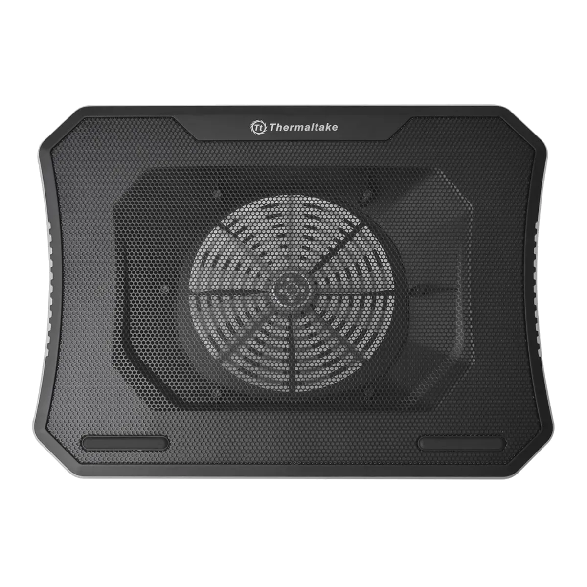 Đế tản nhiệt laptop Thermaltake Massive 20 RGB với quạt lớn, hỗ trợ làm mát hiệu quả cho máy tính gaming.