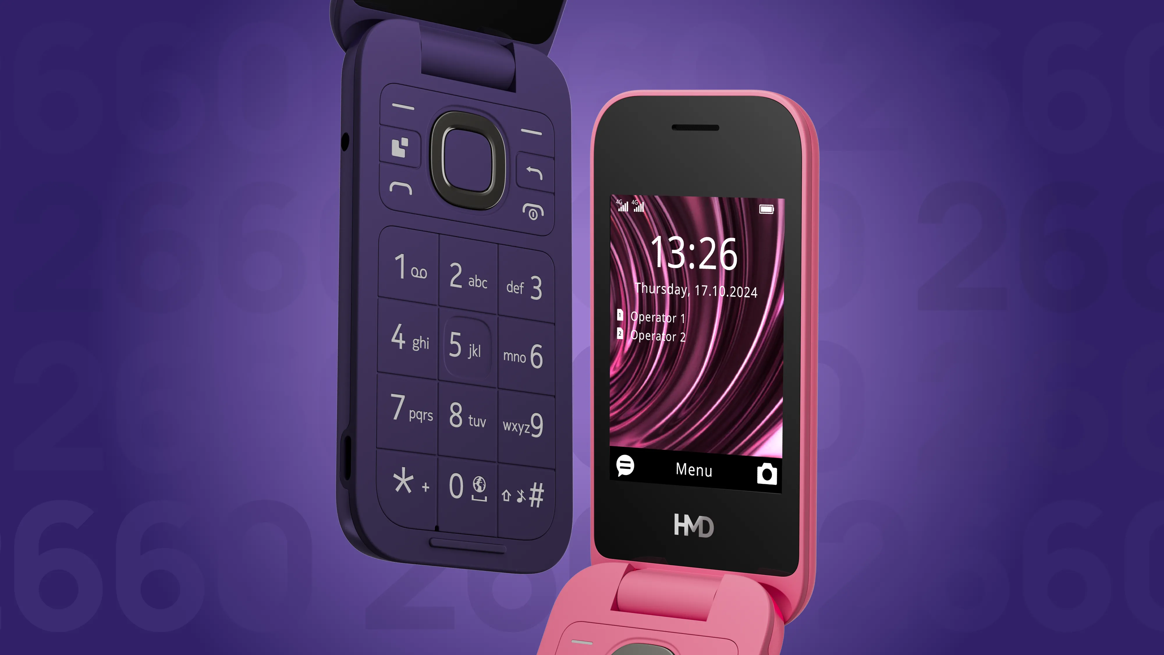 Điện thoại gập HMD 2660