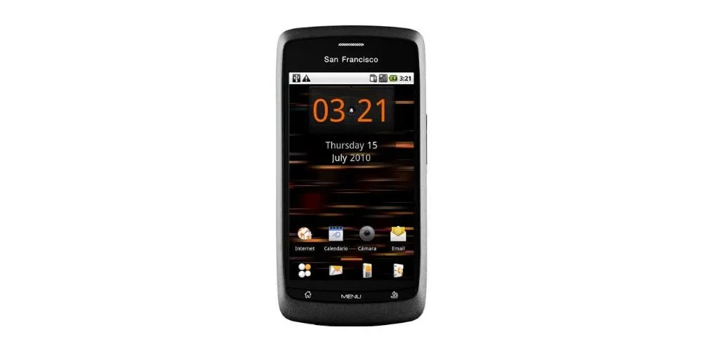 Điện thoại ZTE Blade biến thể Orange San Francisco màu đen