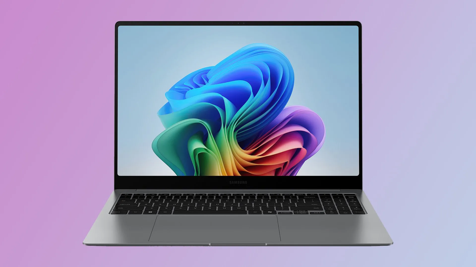 Laptop Samsung Galaxy Book5 360, một trong những mẫu máy tính xách tay mới của Samsung ra mắt tại CES 2025