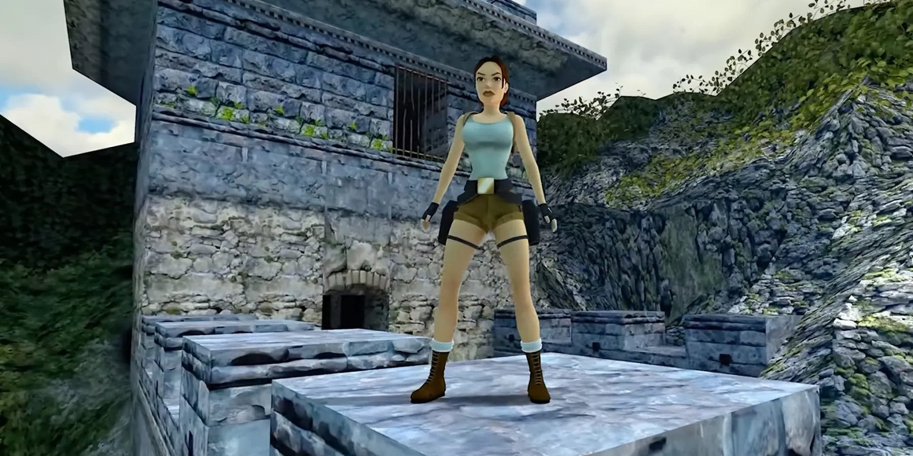 Lara Croft trong Tomb Raider I-III Remastered với tùy chọn điều khiển hiện đại và đồ họa cải thiện