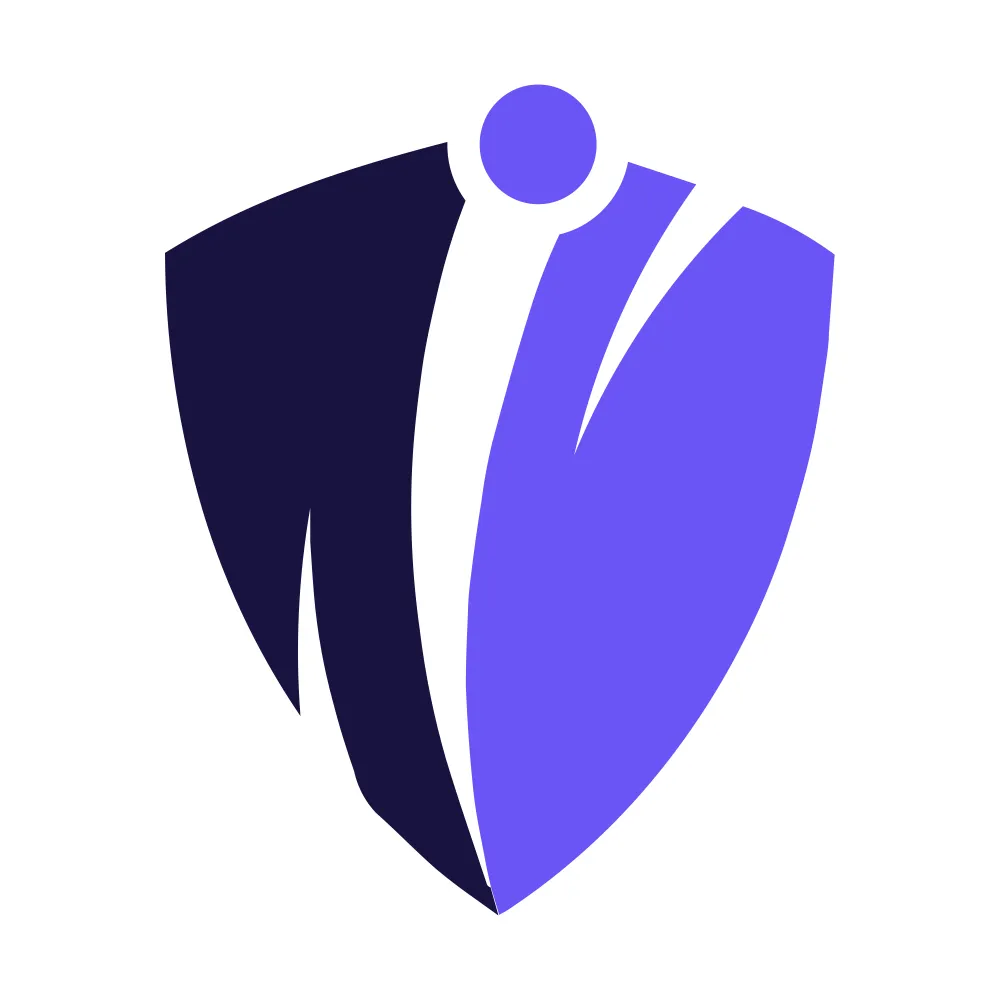 Logo chính thức của iProVPN trên nền tối.