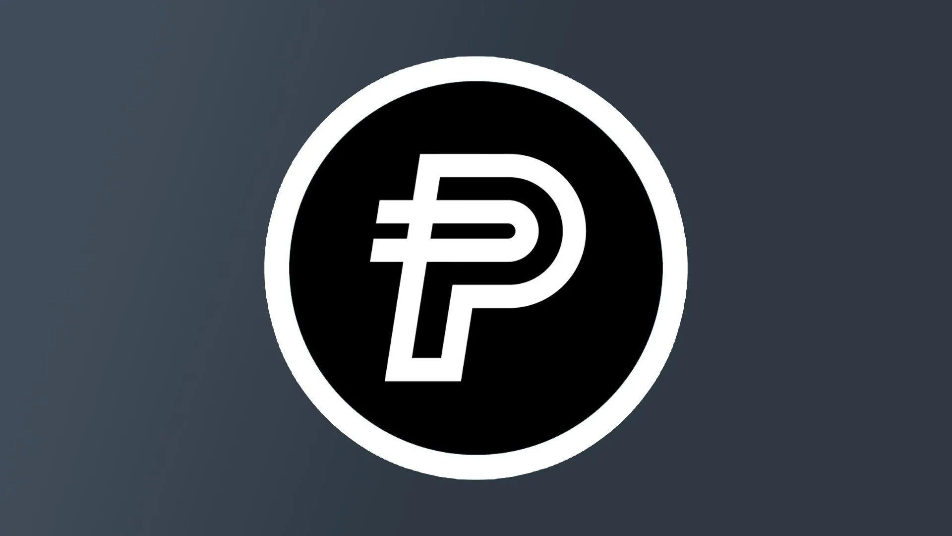 Logo PayPal USD (PYUSD) trên điện thoại, đại diện cho tiền điện tử của PayPal và chương trình thưởng mới