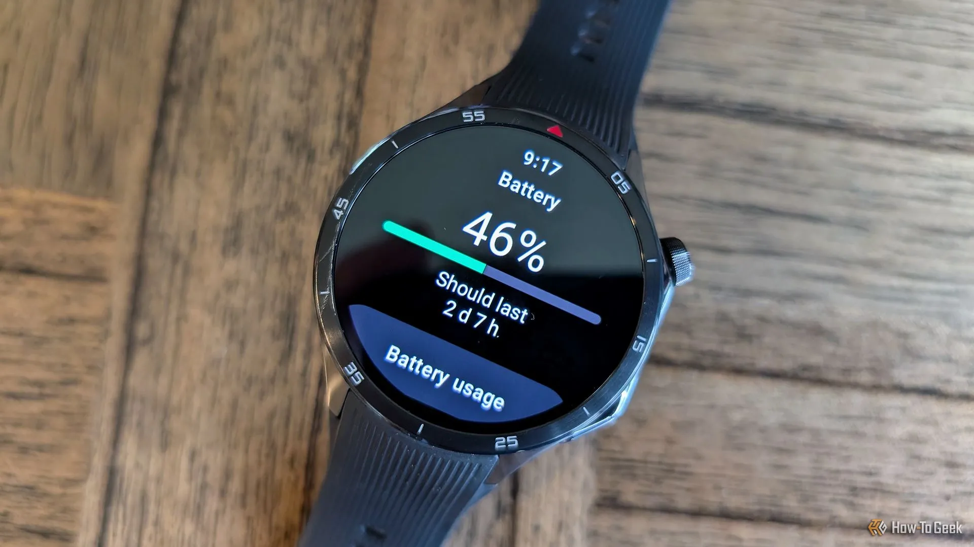 Màn hình hiển thị thời lượng pin ấn tượng của OnePlus Watch 3