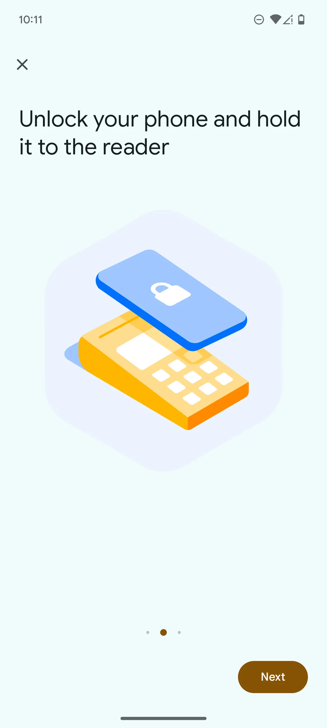 Màn hình xác nhận vân tay hoặc mã PIN để bảo mật giao dịch khi thanh toán qua Google Wallet trên thiết bị di động.