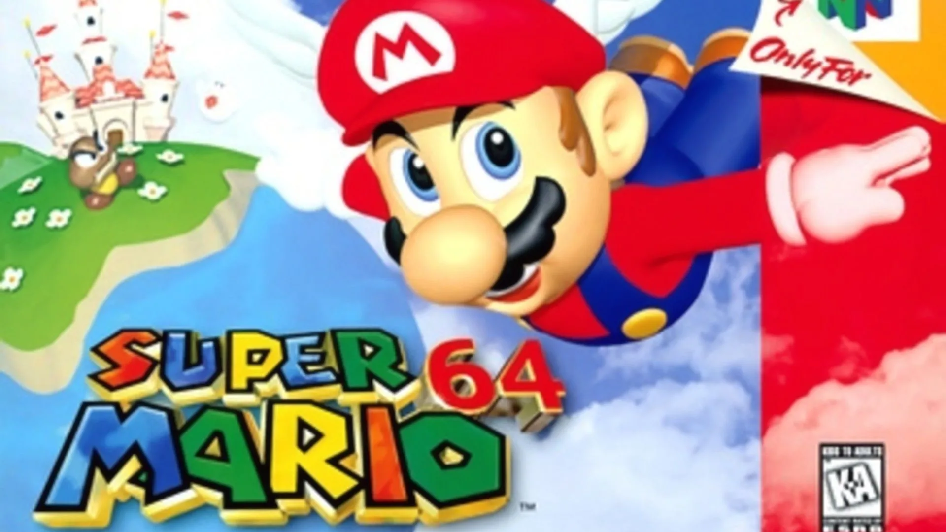 Mario đang bay, hình ảnh gợi nhắc bí ẩn &quot;L Is Real&quot; trong Super Mario 64.