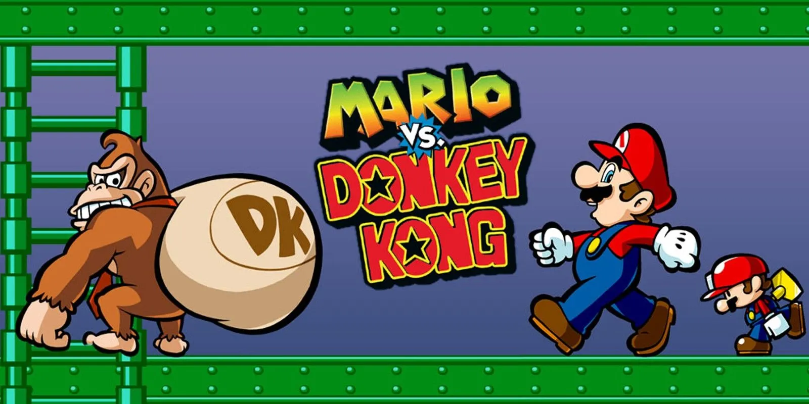 Mario đối đầu với Donkey Kong trong tựa game Mario vs. Donkey Kong, thể hiện sự trường tồn của các nhân vật biểu tượng của Nintendo