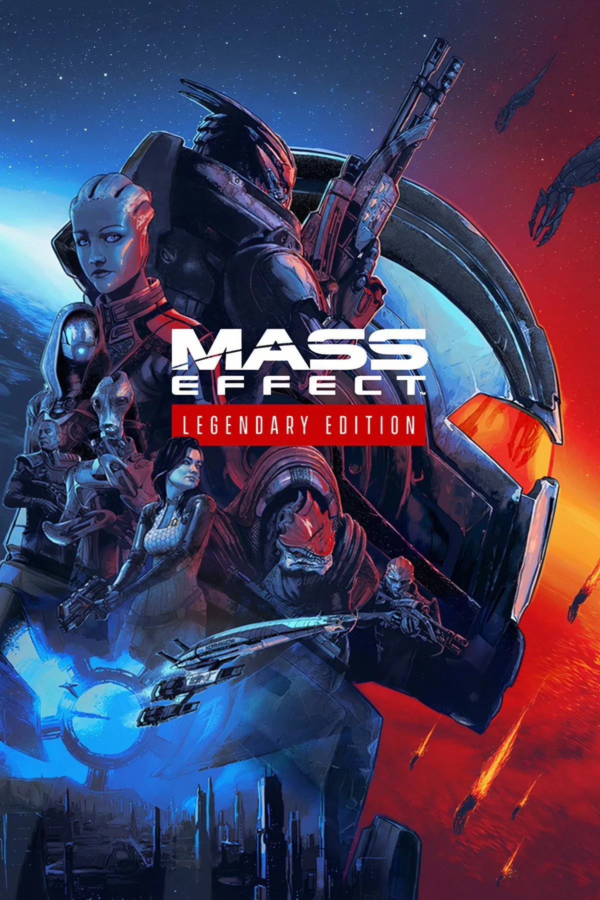 Mass Effect Legendary Edition - Commander Shepard cùng đồng đội trên con tàu Normandy