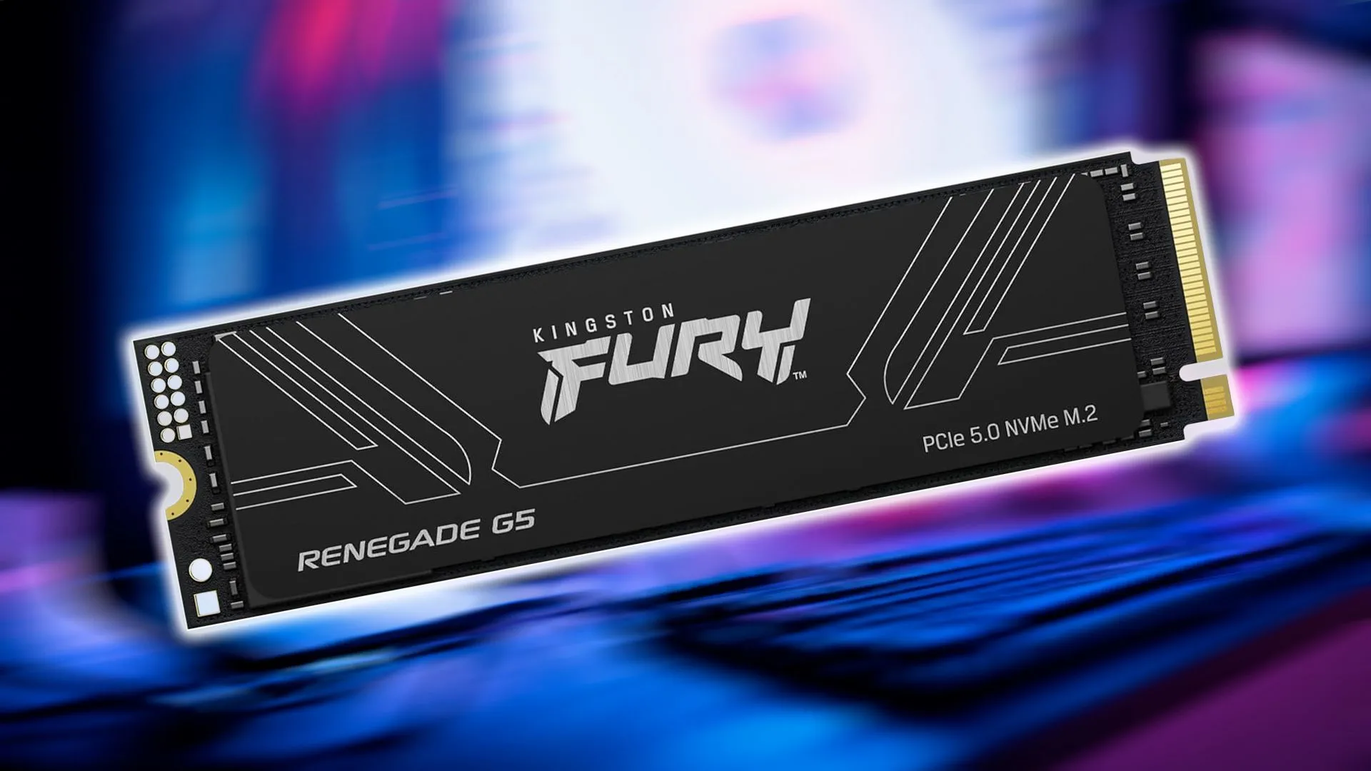 Ổ cứng SSD Kingston FURY Renegade G5 PCIe 5.0 tốc độ cao.