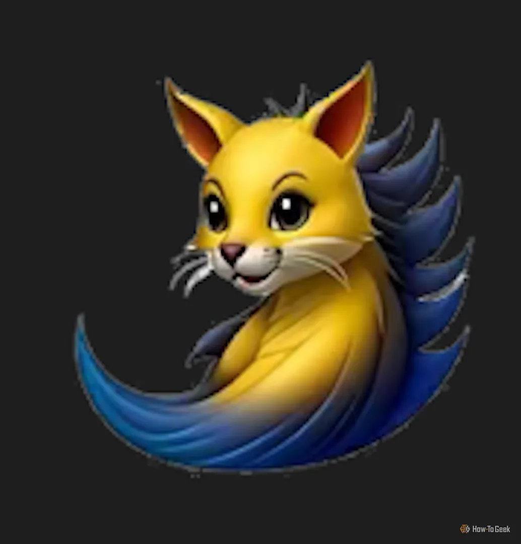 Sinh vật mèo mang phong cách Final Fantasy, Genmoji độc đáo.