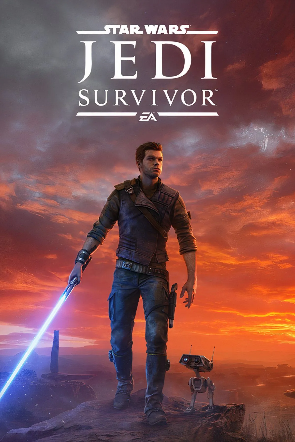 Star Wars Jedi Survivor - Cal Kestis sử dụng Lightsaber chiến đấu