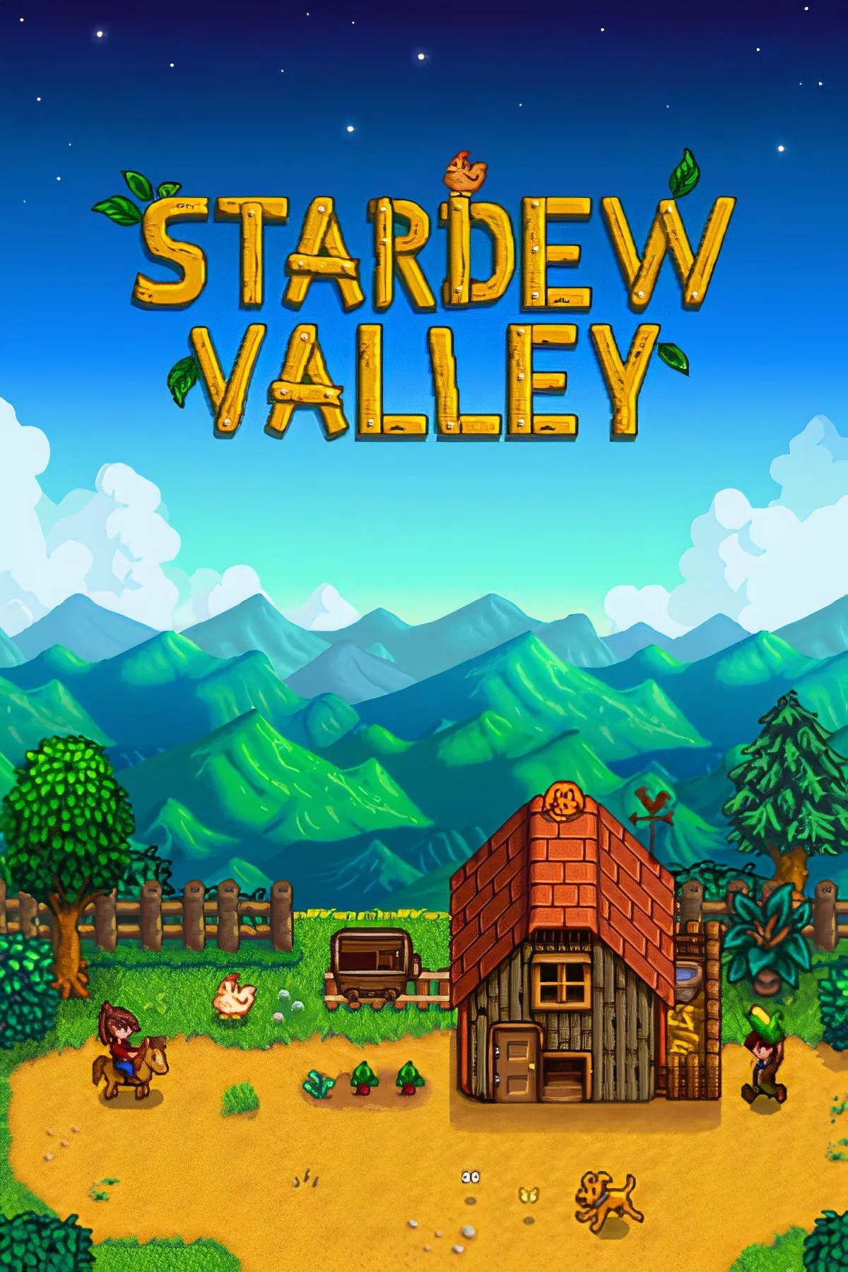 Stardew Valley - Nông trại yên bình với cây trồng và động vật