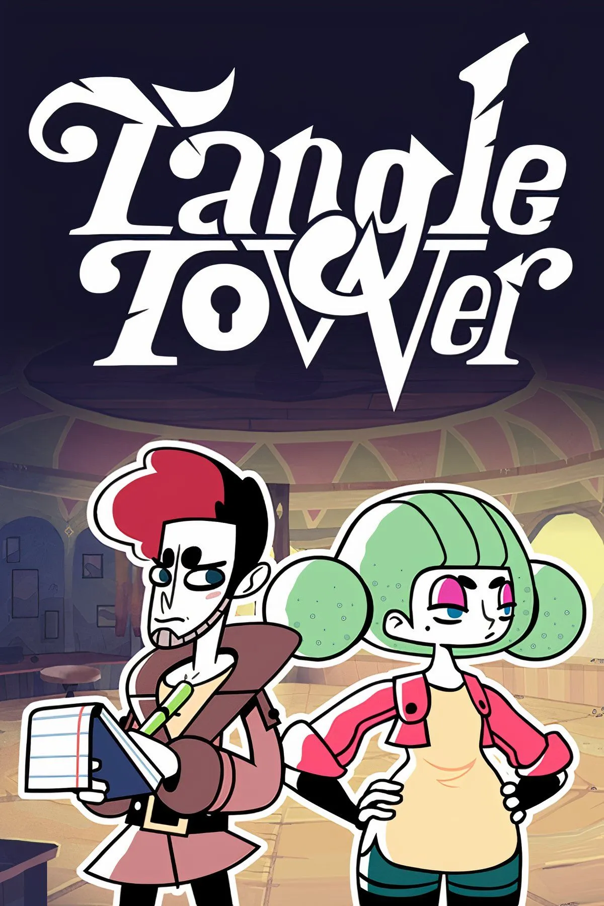 Thám tử Grimoire và trợ lý Sally khám phá bí ẩn trong Tangle Tower