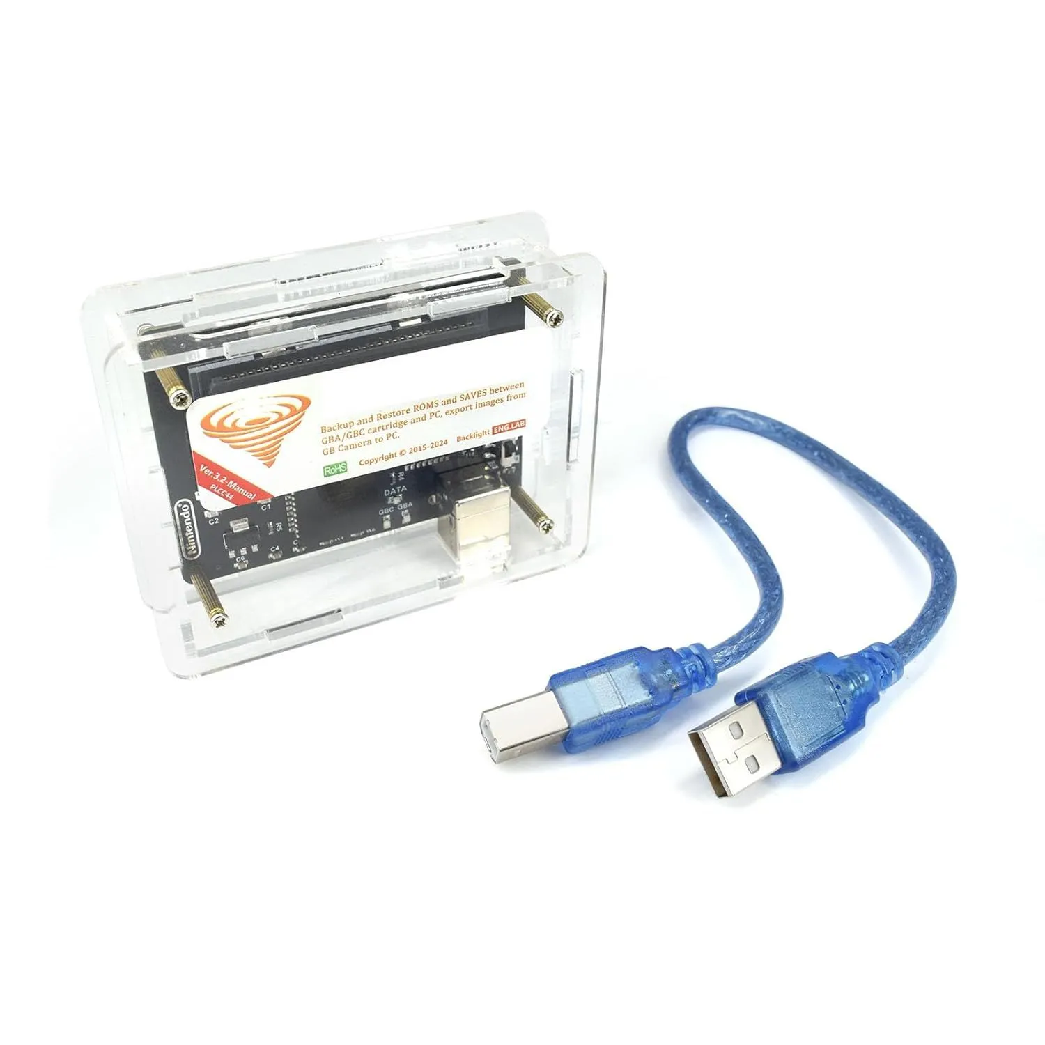 Thiết bị XBERSTAR Flash Boy 3.1 để sao lưu ROM và file save của Game Boy, Game Boy Advance