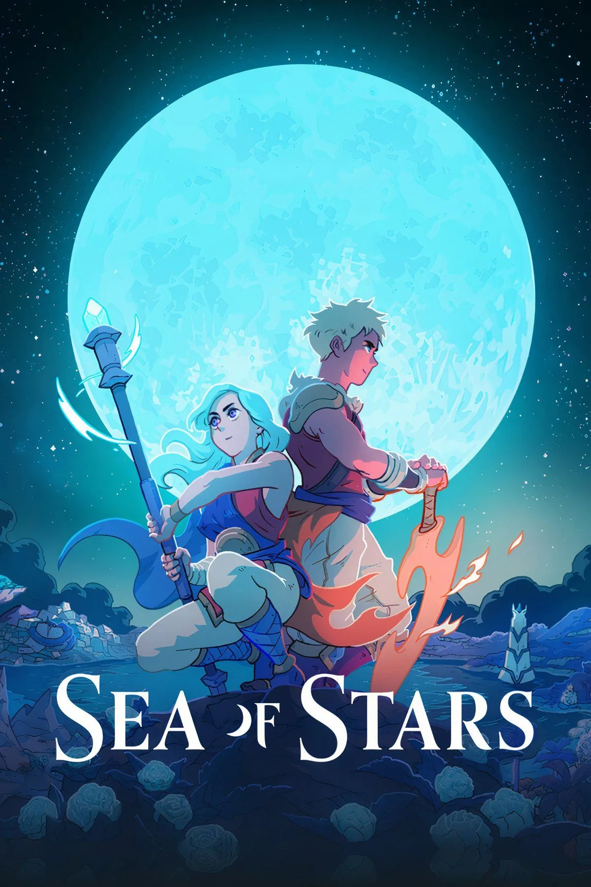 Tổng hợp hình ảnh cảnh chiến đấu và khám phá trong game nhập vai Sea of Stars
