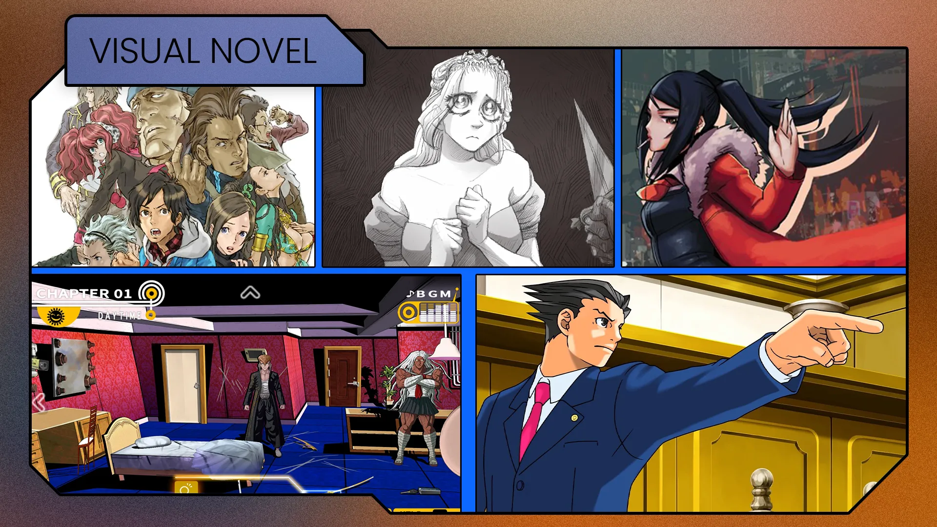 Tuyển tập các nhân vật từ nhiều tựa game visual novel khác nhau