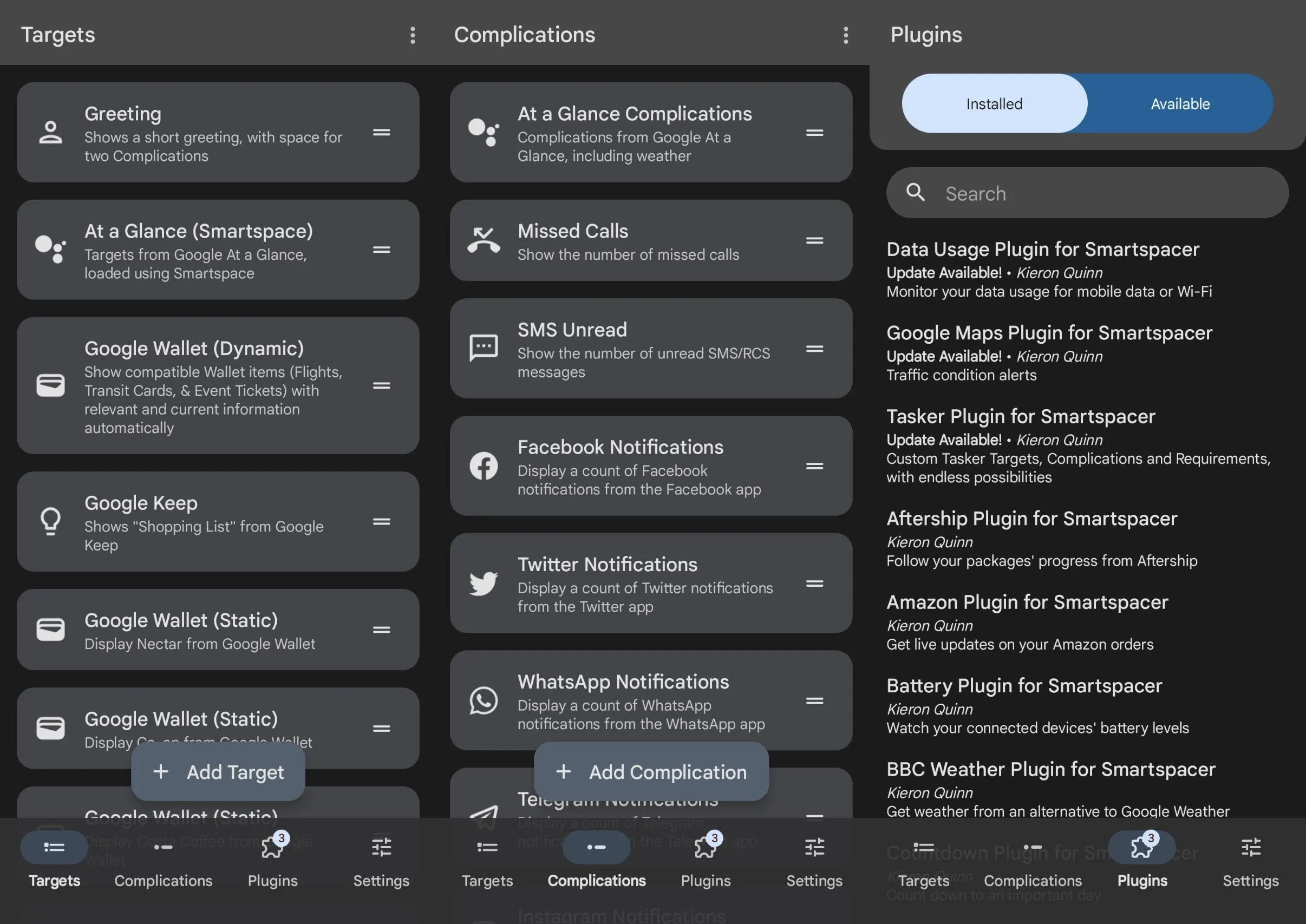 Widget Smartspacer tùy chỉnh thông tin hiển thị trên màn hình chính Android