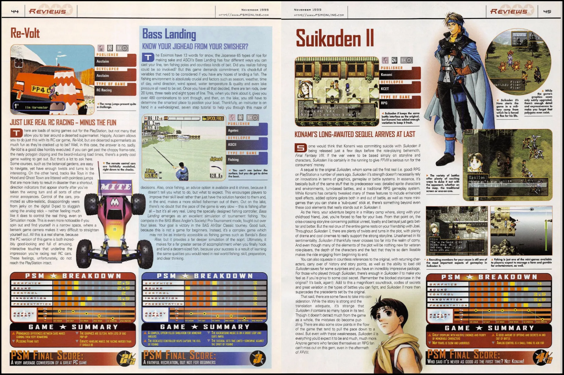 Bố cục trang ấn tượng và thiết kế hình ảnh bắt mắt của tạp chí PlayStation Magazine