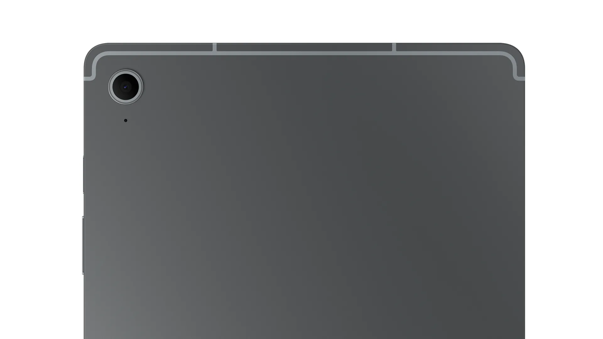 Camera chính 13MP trên mặt lưng Galaxy Tab S10 FE, hỗ trợ quay video 4K.